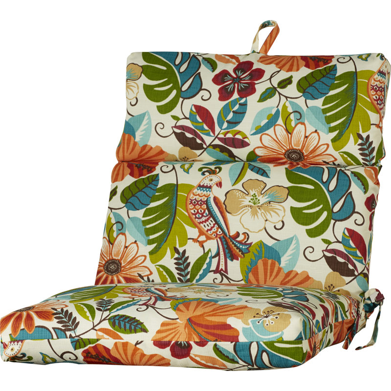 Bay Isle Home Tree And Bird Outdoor Seat/Back Cushion & Reviews Wayfair
